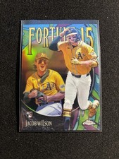 Topps Chrome Update Rookie Jacob Wilson Oakland Athletics Fortune 15 F15-18