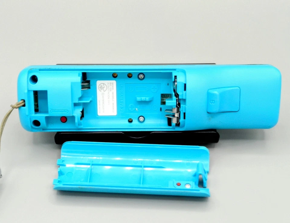 Nintendo OEM Wii Mote Remote Blue Motion Plus Controller Official Tested RVL-036 - Image 2 of 2