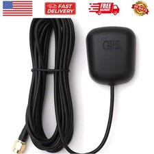 Waterproof GPS Active Antenna, Magnetic Base, 28dB Gain, 3-5VDC, SMA
