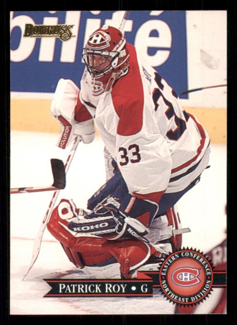 1995-96 Donruss Patrick Roy Montreal Canadiens #338