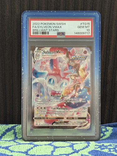 PSA 10 Sylveon Vmax TG15/TG30 Pokemon Brilliant Stars Trainer Gallery