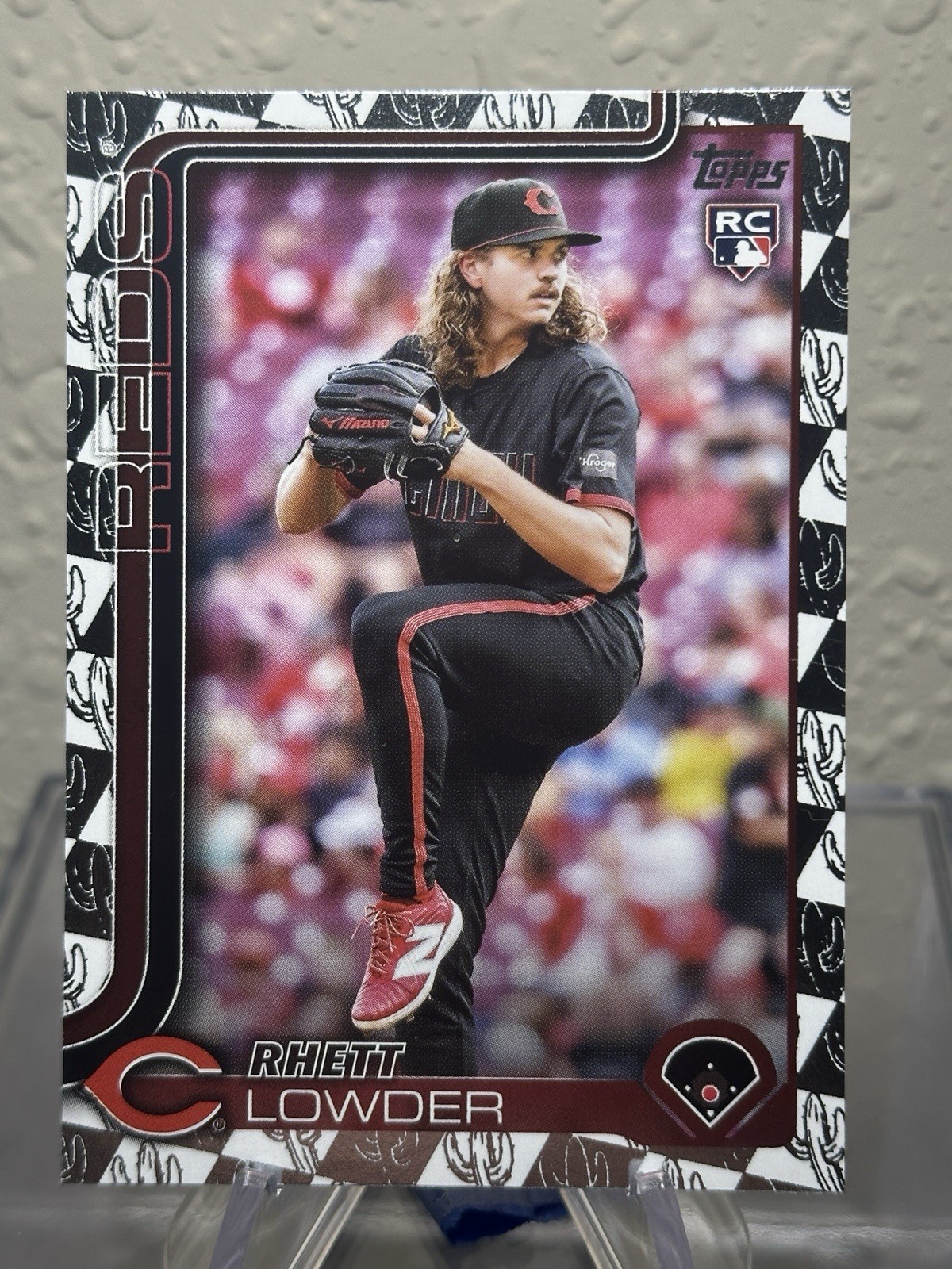 2025 Topps RHETT LOWDER Spring Training Foil RC #205 Cincinnati Reds