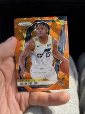 2024-25 Panini Prizm Isaiah Collier #227 Orange Ice Prizm (RC)