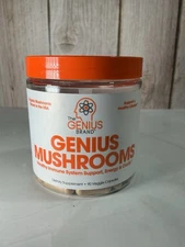 Genius Mushrooms, The Genius Brand Healthy Immune Support, Energy, Clarity