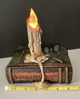 Charles Dickens A Christmas Carol With Flickering Faux Candle On Book Battery