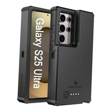  Battery Case for Galaxy S25 Ultra 10000mAh, 18W Fast Phone Charging Power to 