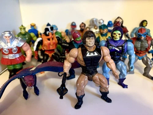 He-Man Masters Of The Universe Figures/Accessories MOTU Vintage Lot