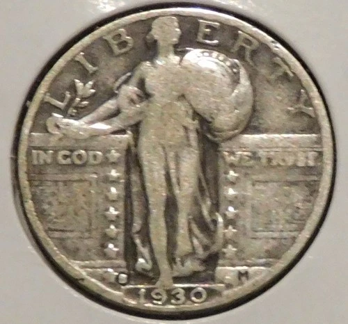 Silver Quarter - Standing Liberty - 1930-S [831]