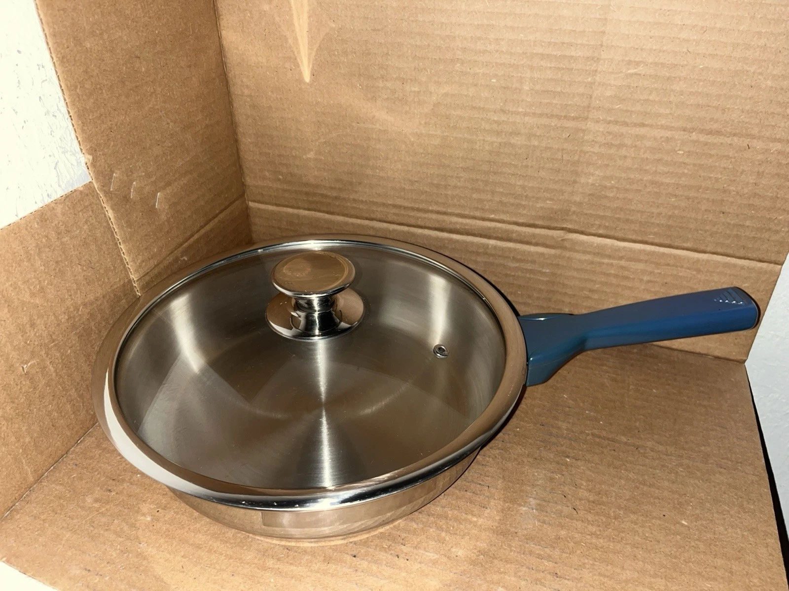 AirCore Cookware 10” Stainless Steel Frying Pan / Pot with Lid
Opens in a new window or tab