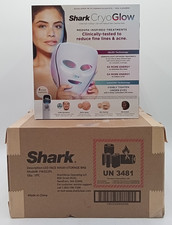 Shark Cryo Glow LED Anti Aging Face Mask + Storage Bag Model FW312PL SEALED