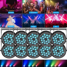 270W Waterproof RGBW LED Par Light DMX512 Stage DJ Par Can Light Disco Light