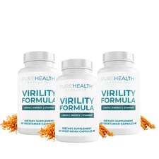 VIRILITY FORMULA by PureHealth Research, 3 PCS
