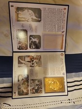 1998 Breaking The Home Run Record Danbury Mint 22KT Gold Baseball Card