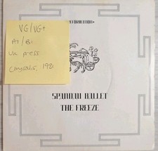 Spandau Ballet The Freeze Vinyl Record 7" VG/VG+ CHS 2486 1981