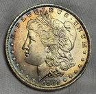 Toned Mint State 1882-O Morgan Silver Dollar (all original) U.S. MS Uncirculated