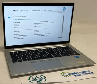 HP EliteBook 840 G8 14'' (i5-1145G7 - 8GB RAM - 256GB SSD - Win11Home)