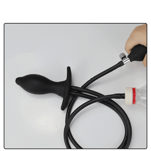 Inflatable Expandable Enema Plug Douche Anal Colon Cleanse Cleansing System - Bild 4 von 12