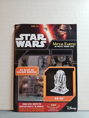 Star Wars Metal Earth 3D Model Kit R2-D2