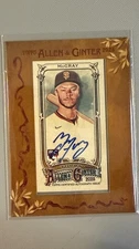 2025 Topps Allen & Ginter GRANT McCRAY RC Auto MA-GMC Framed Mini Autograph