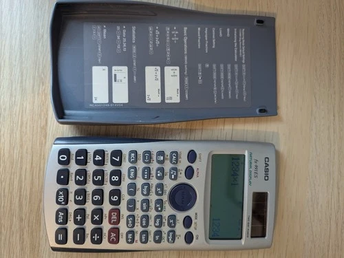Casio Fx-991ES Scientific Calculator Dual Power Solar & Cell Natural Display