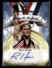 2013 Leaf Sports Heroes Paul Hamm Auto Autograph /25 #GG-PH1 U9414