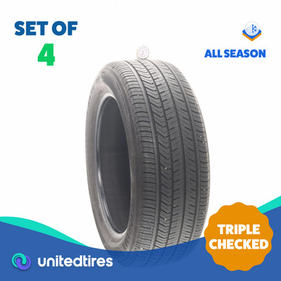 Set of (4) Used 255/55R20 Yokohama Geolandar X-CV G057 107V - 7.5-9.5/32