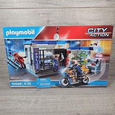 Playmobil City Action Police Prison Escape Set 70568 161pcs Age 4-10 Boxed
