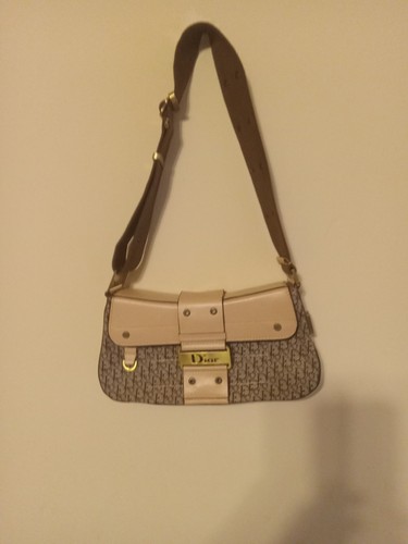Christian Dior y2k Street Chic Shoulder Bag Trotter Vintage Archive Authentic
