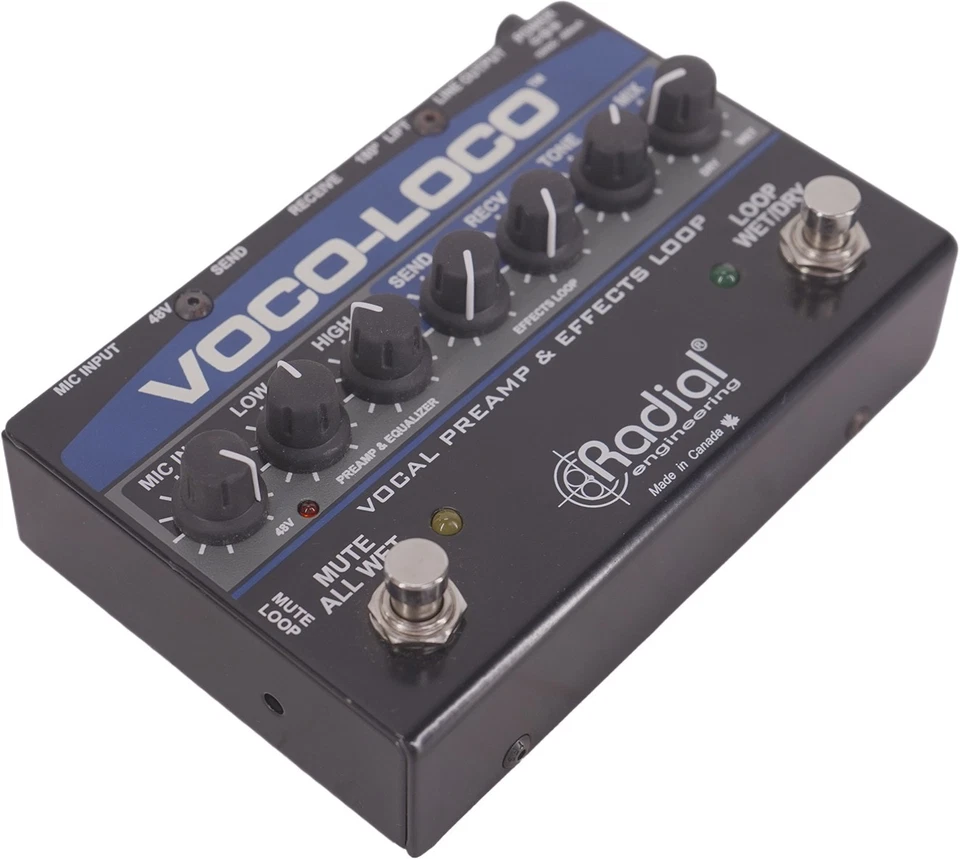 NO OUTPUT Radial Voco-Loco Vocal Preamp Switcher - Image 2 of 4