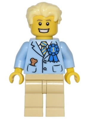 Lego Dog Show Winner, Series 16 Minifigure Only without Stand and Accesso-col255