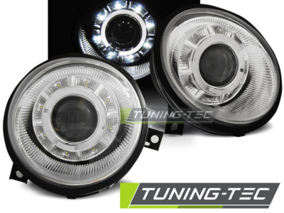 SCHEINWERFER PASSEND FÜR VW LUPO 98-05  DAYLIGHT CHROM