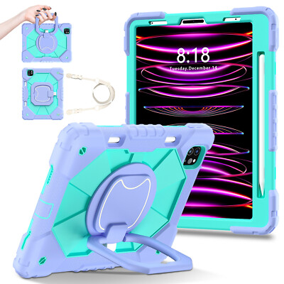 For iPad Air Pro 11/13 inch M2 M4 M3 2025 Shockproof Heavy Duty Stand Case Cover