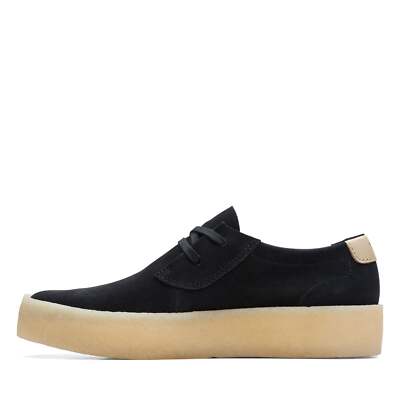 26172526] MENS CLARKS ASHCOTT CUP - BLACK SUEDE | eBay