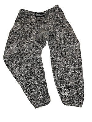 Ruba Pants 2x Weightlifting Baggy 90s All Over Print Gym Workout