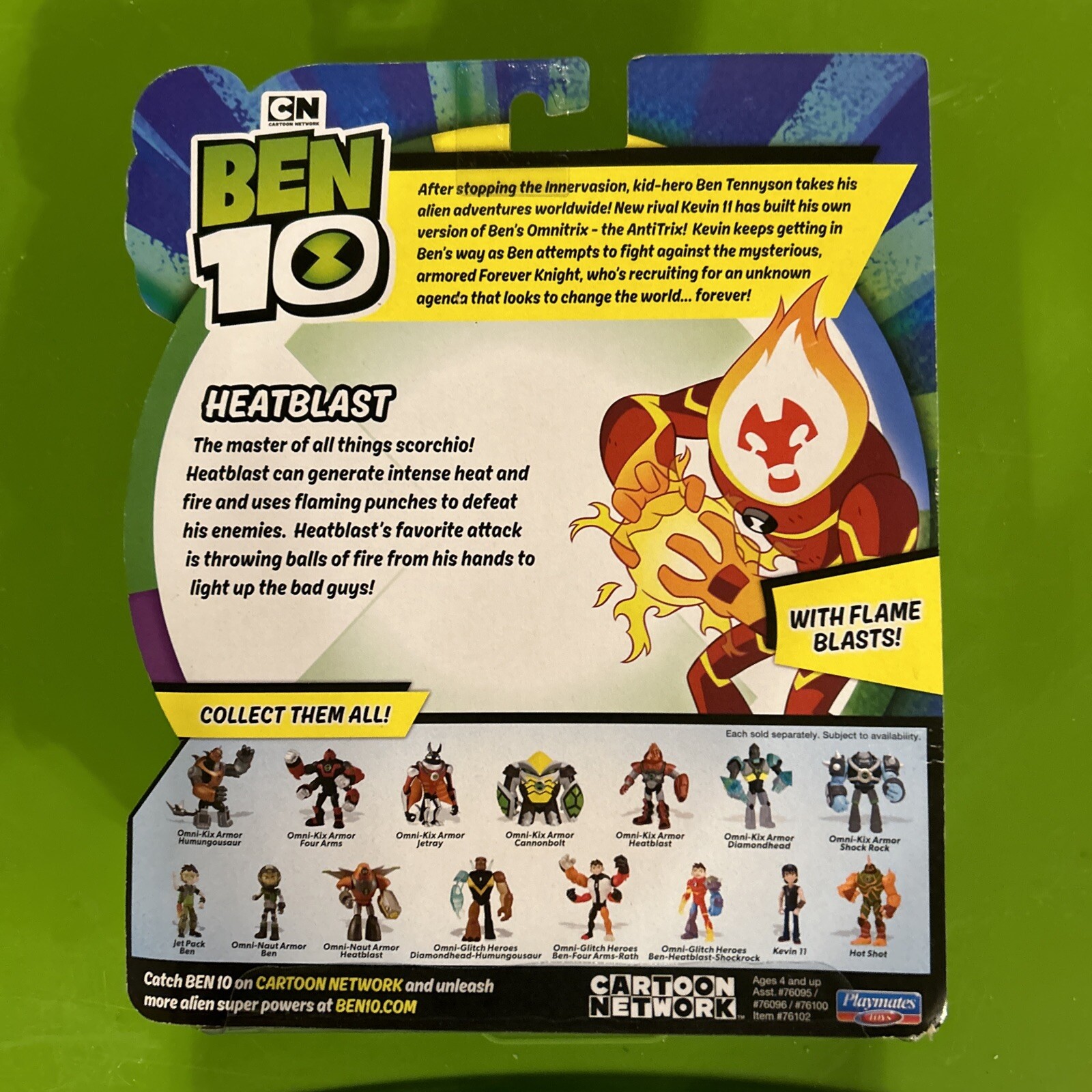 Ben 10 Heatblast 5" Action Figure