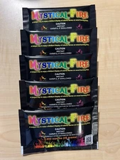 Mystical Fire Flame Color Changer Packets Indoor & Outdoor - Bundle Of 5 Packets
