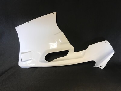 NEU Aprilia AF1 1987 50CC + 125CC L/H SEITENVERKLEIDUNG WEISS AP8130423