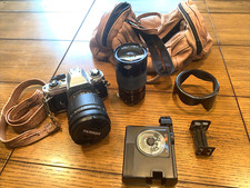 Nikon FG Camera  Tamron AF Aspherical Lens  Kiron Lens  Lens Accessories Bag