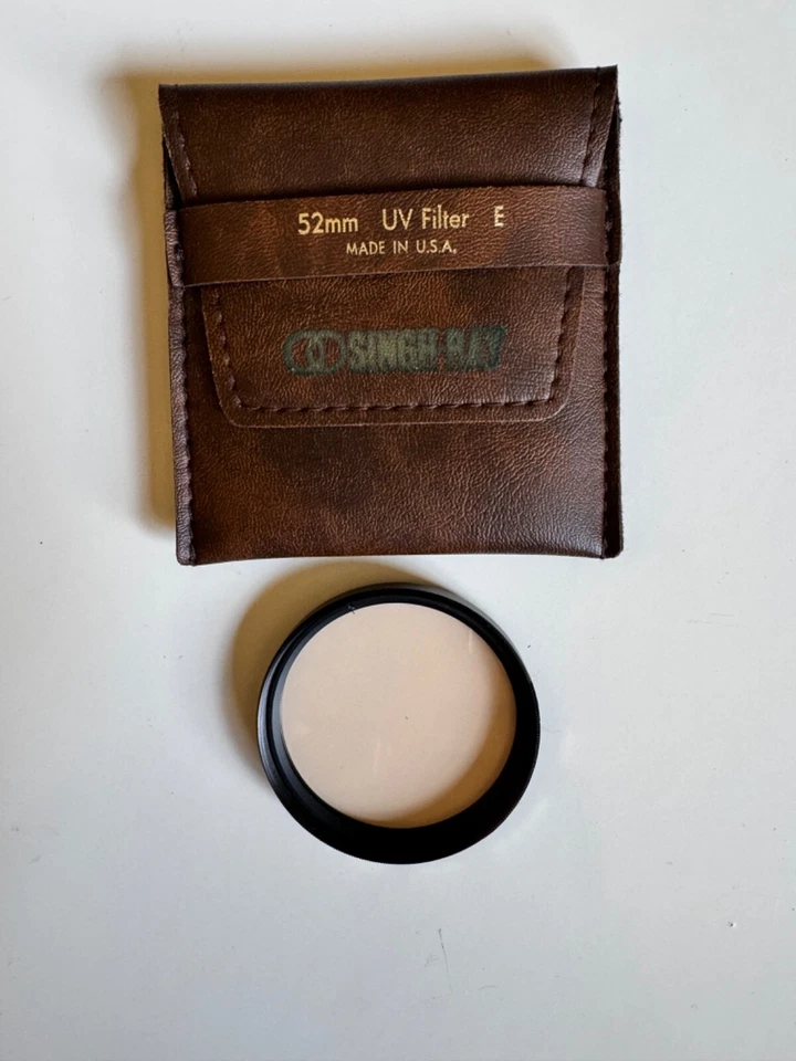 Singh Ray CEF 40T 52mm Screw-In UV Lens Filter W/ORIGINAL Case-USA - Image 2 of 3