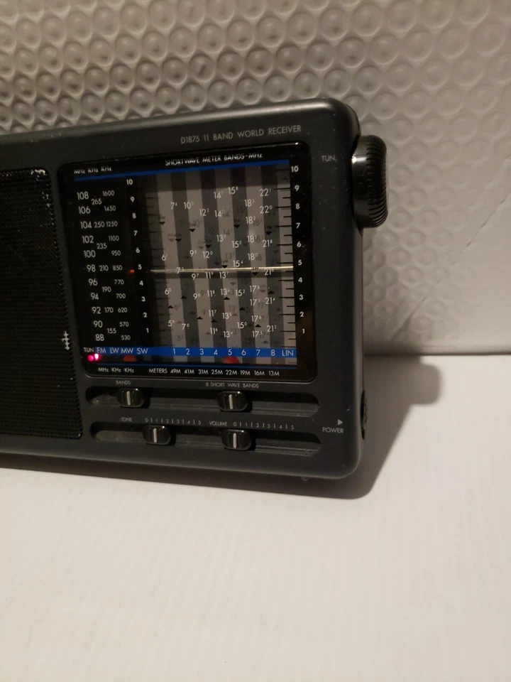 MAGNAVOX D1875 мульти 11-полосный мировой приемник FM/LW/MW/SW радио - Изображение 2 из 4