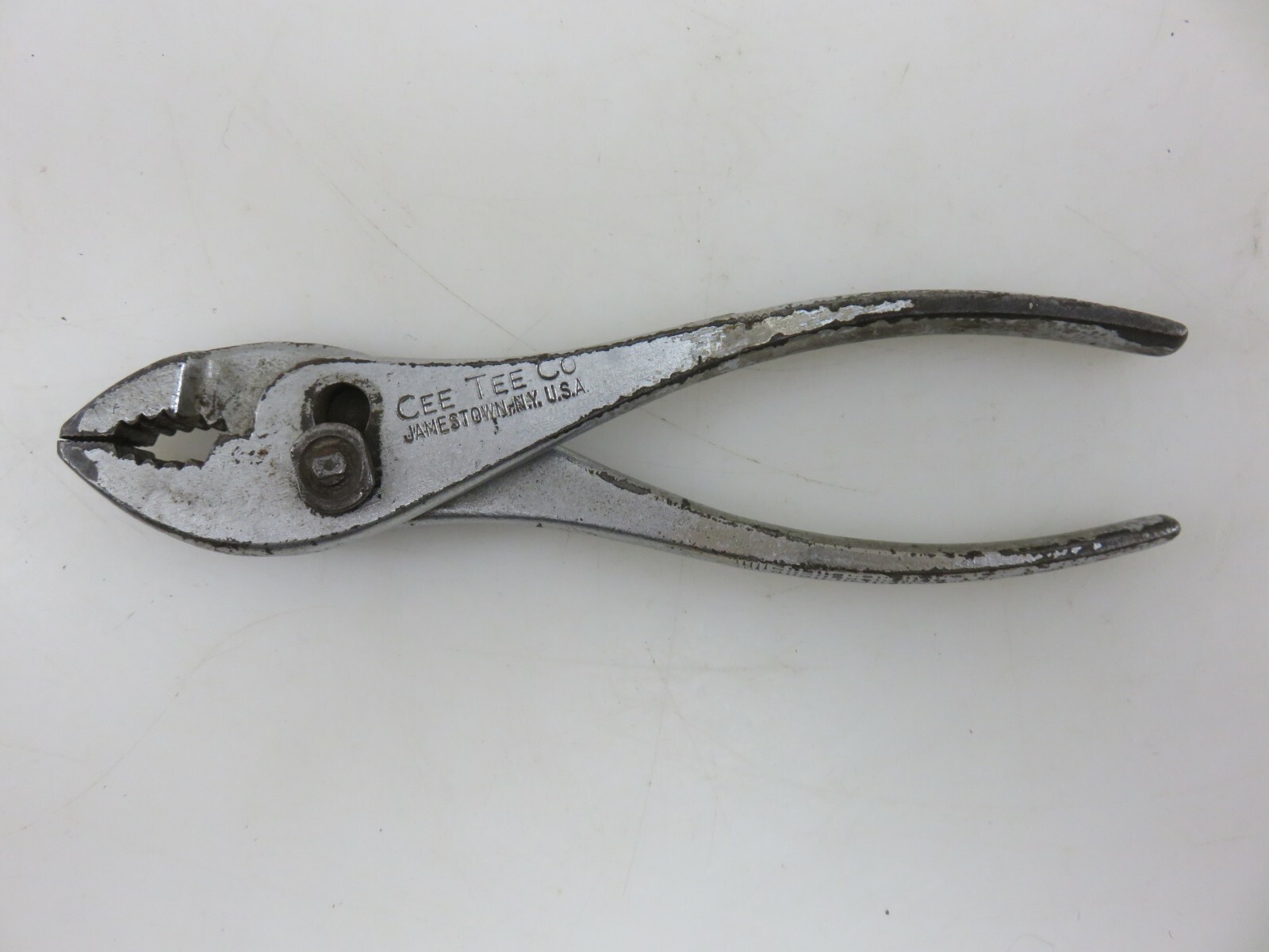 Cee Tee Co. Adjustable Slip Joint Pliers 6.5" Long Vintage Made In USA