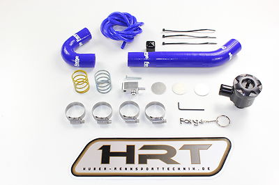 Forge Blow Pop Off Ventil Kit geschlossen Renault Clio 4 RS 1,6l Turbo Blau Blue