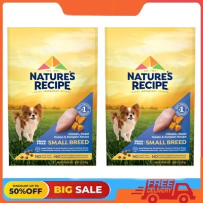 Nature's Recipe Dog 50 Lb Dog Food Grain Free Natures Recipe