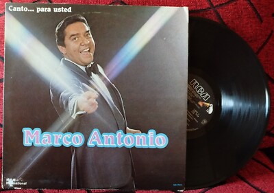 MARCO ANTONIO ** Canto... Para Usted ** 1983 MEXICO LP