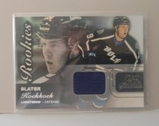 2015-16 Fleer Showcase Flair Materials Tampa Bay Lightning Slater Koekkoek