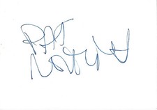 Pat Metheny jazz autograph signed 10x15 cm index card