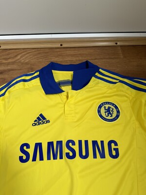14-15 CHELSEA FCアウェイユニ　adidas Oサイズ　黄色 adidas Chelsea Away Jersey 14 Yellow/B – Best Buy Soccer