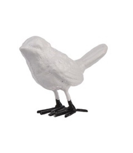 CBK Cast Iron Bird Figurine Pick White Light Blue Orange Green Blue Glossy (BF) - Picture 5 of 9