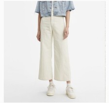 Levis Ribcage Wide Leg Cropped 27x28