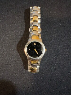 MOVADO AMOROSA 25MM Stainless Steel Black Women